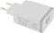 Mobiparts - Wall Charger - Dual USB 2.4A - Wit