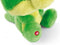 Nici pluche knuffel - draak Mcdamon - groen - 15 cm