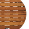 vidaXL Tuinbijzettafels 2 st met houten blad poly rattan grijs