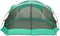 vidaXL - Camping - Muggennet - met - Deuren - Groen - 4-Persoons - Waterdicht