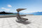 Feel Furniture Schommelstoel - Inclusief parasol - Donkergrijs