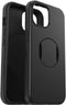 OtterBox OtterGrip - Soft case - DROP+ bescherming - Zwart (iPhone 15)