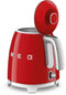 Smeg KLF05RDEU - Mini Waterkoker - 0,8L RVS - Rood