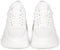 PS Poelman JANA Dames sneakers - Comfortabele hak 5 cm - Wit (42)
