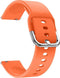 iMoshion Bandje Geschikt voor Samsung Galaxy Watch Active 2 (44mm) / Galaxy Watch Active 2 (40mm) / Galaxy Watch (42mm) / Galaxy Watch 40 mm / Galaxy Watch 3 41mm - iMoshion Siliconen bandje - Oranje