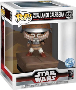 Funko Pop! - Star Wars: Return of the Jedi - Lando Calrissian op Jabba's Skiff Deluxe Exclusive