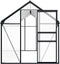vidaXL - Tuinkas - 9,31 - m² - aluminium - antracietkleurig
