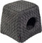 Jack and Vanilla Huisdierengrot Softy S 40x40x39 cm rosette grijs