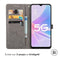iMoshion Hoesje Geschikt voor Oppo A58 Hoesje Met Pasjeshouder - iMoshion Mandala Bookcase - Grijs