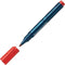 Schneider permanent marker - Maxx 130 - ronde punt - rood - 10 stuks - S-113002-10