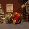 vidaXL - Kerstman - opblaasbaar - LED - 156 - cm
