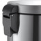 EKO Serene - Pedaalemmer 12 liter - Soft Close - Mat RVS