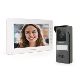 Videofoon - THOMSON - 2-draads kleur - 7" scherm - Dubbele Tili-bediening