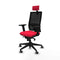 Bureaustoel Piqueras y Crespo 2D066G2 Rood