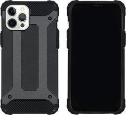 iMoshion Hoesje Geschikt voor iPhone 12 Pro Max Hoesje - iMoshion Rugged Xtreme Backcover - Zwart