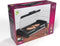 Lafe GRL003 elektrische barbecue grill met glazen deksel en antiaanbaklaag 1650W - tafelgrill grillplaat voor balkon