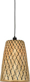 GOOD&MOJO Hanglamp Kalimantan - Bamboe - Ø34cm - Scandinavisch,Bohemian - Hanglampen Eetkamer, Slaapkamer, Woonkamer