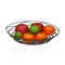 Fruitschaal Versa Zwart Metaal Staal 23 X 7 X 31 CM