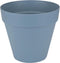 Elho Loft Urban Rond 40 - Bloempot voor Buiten - Ø 38.5 x H 35.3 cm - Vintage blauw