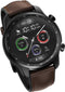 Mobvoi TicWatch Pro 3 Ultra 4G/LTE - Smartwatch - GPS eSIM 45 dagen batterijduur - Zwart (Bruin)