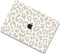 Lunso Geschikt voor MacBook Air 13 inch M1 (2020) cover hoes - case - Calm Serengeti