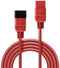 Lindy 30123 - Kabel - C20 naar C19 - Rood/Zwart
