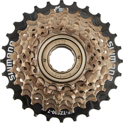 Shimano Tourney TZ500 - Vrijloop - 7-speed 14-28T - Bruin/Zwart