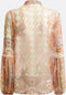 Guess Paz Paisley Print Blouse - Dames - Chiffon - M (2023)