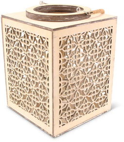 Safaary - Lantaarn Flower Natural Large