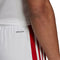 Adidas Squadra 21 Short - Voetbalkleding - Aeroready technologie - Wit - Rood - Maat S