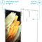 iMoshion Hoesje Geschikt voor Samsung Galaxy S22 Ultra Hoesje Met Koord - iMoshion Backcover met koord - Transparant