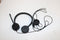 Jabra EVOLVE 20 - Headset - USB - Stereo - Zwart/Rood