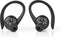 Nedis HPBT8053BK - Draadloze Bluetooth 5.0 Sport Oordopjes - 4 uur speeltijd - Zwart