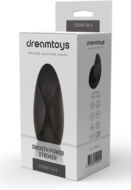 ESSENTIALS SMOOTH POWER STROKER BLACK