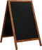 Europel - Stoepbord - Krijtbord - Dennenhout - 66 x 104 cm - Geschikt voor binnen en buiten