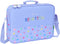 Schoolrugzak Benetton Lila 38 x 28 x 6 cm – Duurzaam en Lichtgewicht