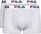 Fila - Man Boxer Elastic Band 2-pack - Grijs - Heren - maat M
