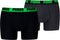 Puma - Basic Boxer 2-pack - 701226387 - 018 Black/ Green