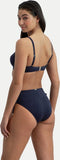 CYELL Midnight Zebra - Bikinitop met beugel - Verstelbare schouderbandjes - Donkerblauw