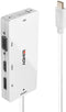 Lindy 43279 - USB-C HDMI Hub - 1x HDMI 2.0 - Wit