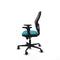Piqueras y Crespo 2D036N0 - Gaming stoel - Hoogteverstelbaar met armleuning - Turkoois