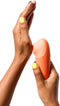 Romp Switch X Clitoriszuiger - Clitorisstimulator met 6 intensiteitsniveaus - Compact Clitoriszuigspeeltje - Seksspeeltje voor volwassenen - Spatwaterdicht Tepelspeeltje - Oranje
