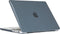 Lunso Geschikt voor MacBook Pro 14 inch (2021-2023) cover hoes - case - Glanzend Zwart