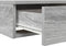 vidaXL - Grijze - Sonoma - Lade - voor - Bed - - - 75x36,5x16,5 - cm - - - Gemaakt - van - Kunststof - Hout