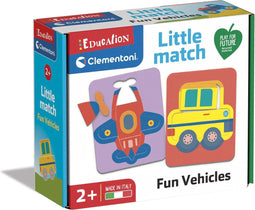 Clementoni Little Match Fun Vehicles
