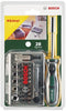 Bosch 2 607 017 331 - Ratelset 27-delig + gratis handschroevendraaier (1 set)
