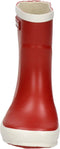 Bergstein Rainboot - Regenlaarzen Unisex Junior - Handgemaakt natuurrubber - Rood - Maat 23