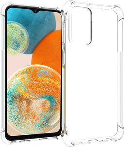 imoshion Hoesje Geschikt voor Samsung Galaxy A23 (5G) Hoesje Siliconen - imoshion Shockproof Case - Transparant
