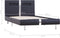 vidaXL - Bedframe - met - LED - kunstleer - zwart - 90x200 - cm