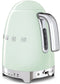 Smeg KLF04PGEU - Waterkoker - 7 temperatuurinstellingen - Groen